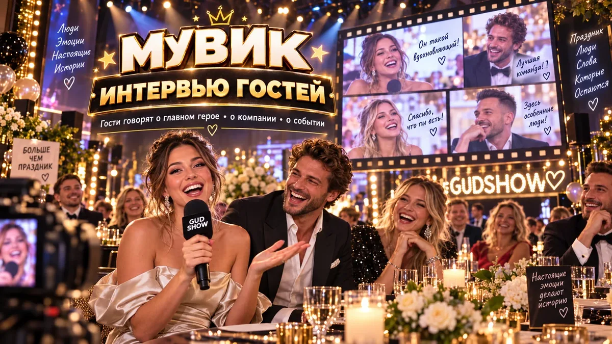 Обложка формата «Шуточное интервью»