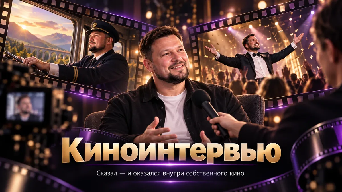 Иллюстрация направления Киноинтервью